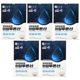Chong Kun Dang Skin Moisturizing Hyaluronic Acid 950mg x 30 Capsules 5 Boxes  / 종근당 피부보습엔 히알루론산 950mg x 30캡슐 5박스
