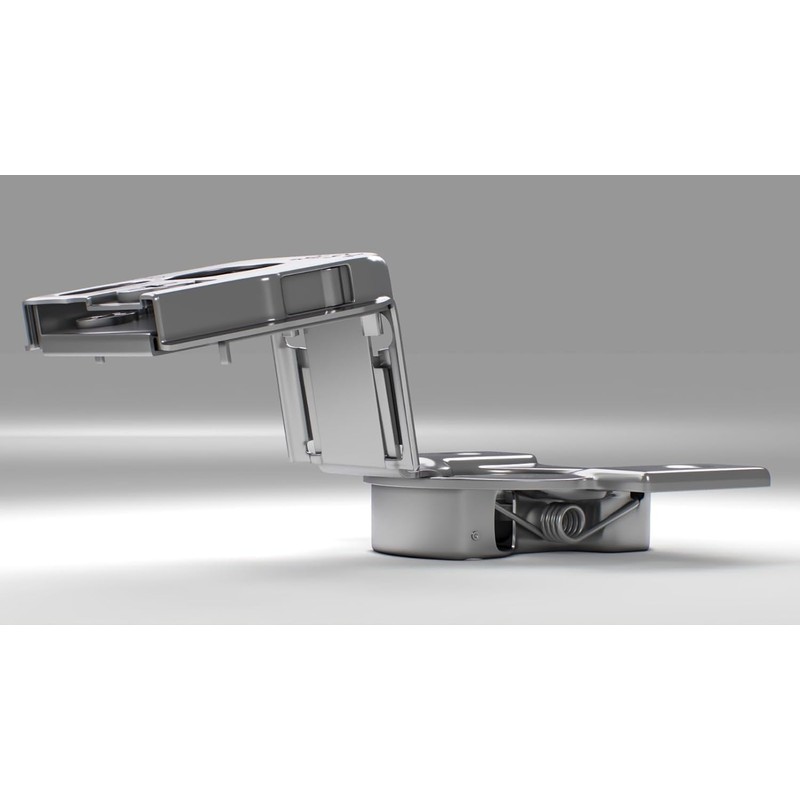 Berta 20-Pack, 1" 4D Overlay Soft Close Concealed Hinges for