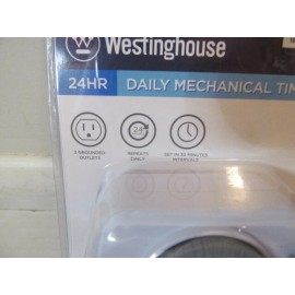 Westinghouse 24 Hour Daily Mechanical Indoor Timer