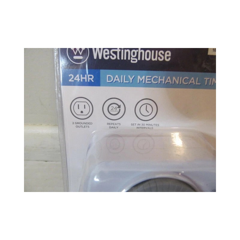 Westinghouse 24 Hour Daily Mechanical Indoor Timer