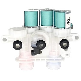 【𝙊𝙀𝙈 𝙐𝙥𝙜𝙧𝙖𝙙𝙚𝙙】 W11096268 W11220230 Water lnlet Valve OME Compatible with whirlpool & kenmore Washing MachineReplaces W10632527 W10758829 W10853296 W11096268 etc