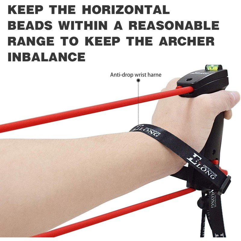 Archery Bow Trainer Draw Training Aid Device Strength Stretch Band