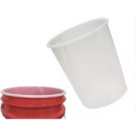 House Naturals Plastic Liners for Painting Cleaning Jobs for 5 Gallon Buckets pails (Pack of 25)