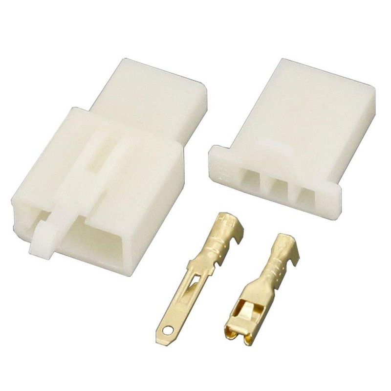 10 Sets/Kits 3 Pin/way DJ7031A-2.8 Electrical Wire Connectors Plug Male