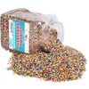 Rainbow Nonpareils Sprinkles - 2.7 Pounds - Big Bulk -