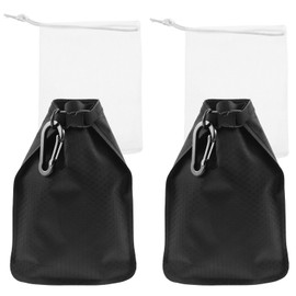 UKQRRTC 2 Pack Waterproof Soap Container Bag, Leakproof Travel Soap Pouches, Portable Soap Travel Case for Soap Bars Shampoo Bars Travel Camping