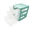 Plastic Desktop Storage Unit with Drawers, Stationary Arts Drawer Desktop