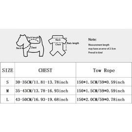 Dog Harness & Leash Set, Adjustable Cute bee Dog Harness, Dog Leash, No Pull No Choke Puppy Harnesses for Walking Training for Small, Medium, Large Pet (Large)