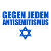 Spreadshirt Against Jeden Antisemitism Sticker 10 x 10 cm 10