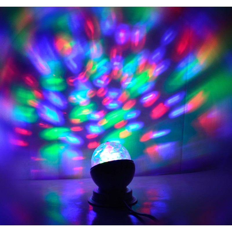X4-LIFE Rotating LED Party Light RGB