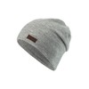 Sterntaler Boys' Slouch Beanie Melange Hat, lightgrey, 55