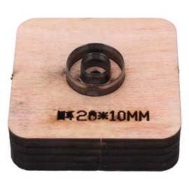 Leather Cutting Die 20x10mm Circular Ring Shape Punch Cutter Craft Mould Tool for DIY