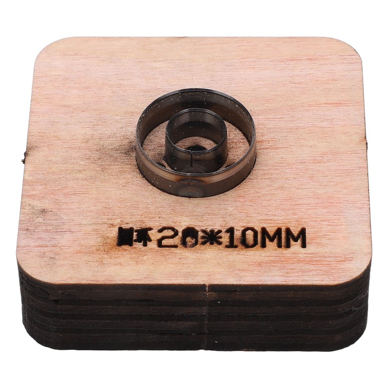 Leather Cutting Die 20x10mm Circular Ring Shape Punch Cutter Craft
