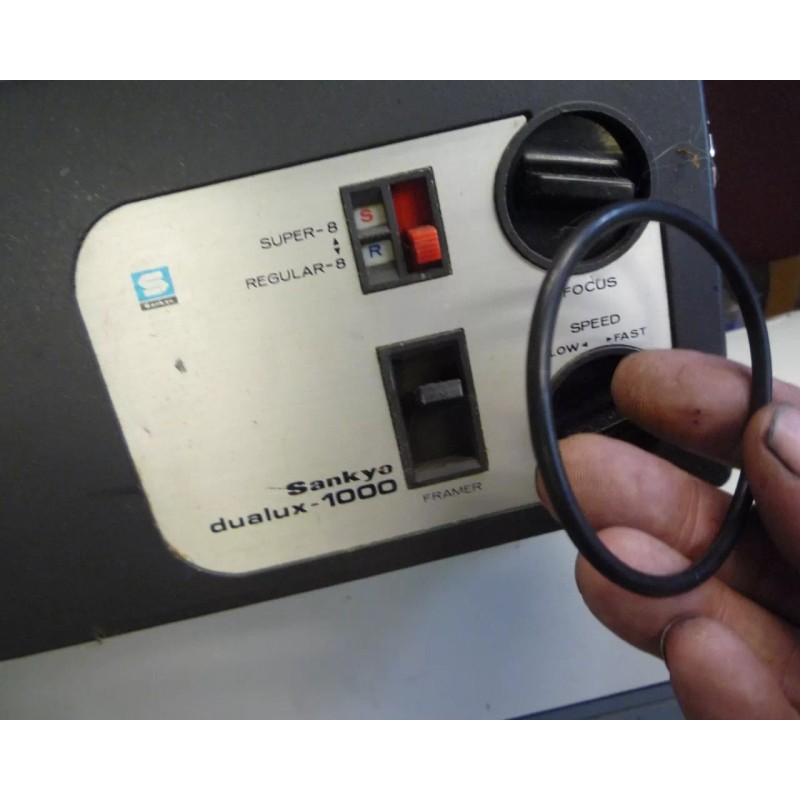 java SANKYO DUALUX 1000 MOVIE PROJECTOR MOTOR BELT REPLACEMENT DRIVE