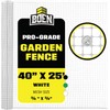 BOEN Garden Fence Temporary Barrier Outdoor Fence for Dog, Rabbit