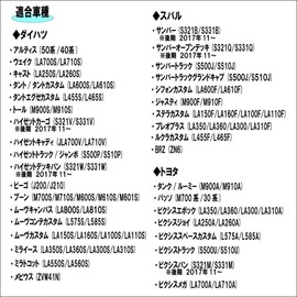 Daihatsu Subaru Toyota General Purpose Fog Light Harness Kit Switch Relay Fuse Included Aftermarket Fog Work Light H8/H11/H16 Compatible Harness 1 Tanto LA600S/LA610S Move LA800S/LA810S Hijet S500P