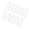 10PCS BTE Preformed Sound Tube Silicone Replacement Accessory Sound Aid