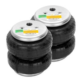 TORQUE Universal Air Spring Bag with Internal Jounce Bumper Replacement 1/2" NPT Single Port Double Bellow Standard D2500 Air Ride Strut Assembly (Replaces Air Lift Dominator 2500 D2500) (TR5902P)