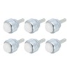 PATIKIL 1" Roller Ball Transfer Bearing, 6 Pcs Round Ball