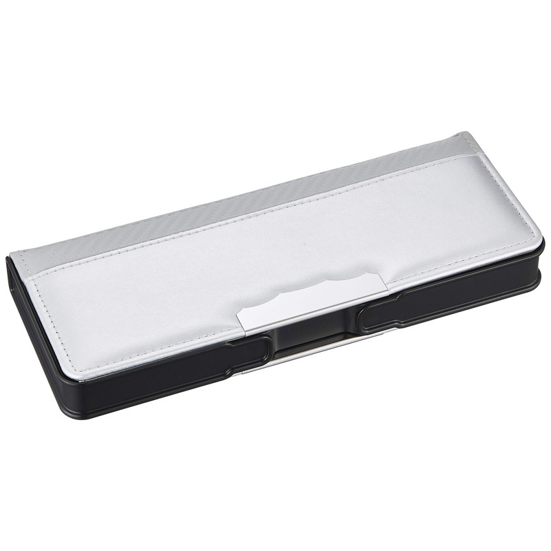 Sunstar Stationery S1313398 Pencil Case, Compact Fluffing, Yokopitadrad, Silver