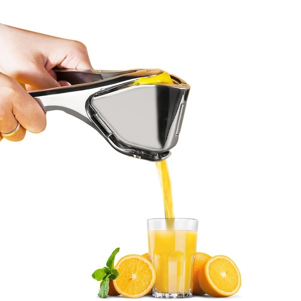 Lemon Squeezer, Stainless Steel Lemon Juicer, Manual Juicer for Lemon