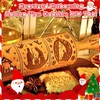 Christmas Rolling Pin Wooden Rolling Pin Rolling Pin Baking Accessories