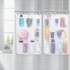 Mesh Shower Wall Bag,Bath Organizer Space Saving Hanger - Space