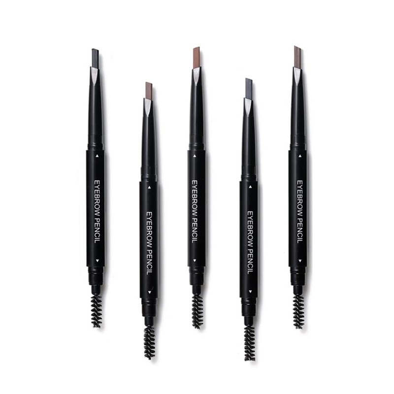 CENPEK 5 Colours Three-Dimensional Double-Sided Eyebrow Pencil Waterproof Sweatproof Eyebrow