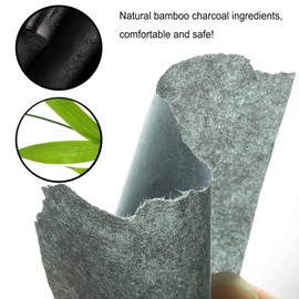 zalati Face Blotting Paper 4pack Oil Absorbent Sheets with Plant Essence Aroma for Unise Face Care Healthy - Bamboo Charcoal