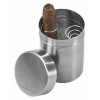 Vertigo Ashtray Cigar Can Stainless Steel Construction, Fits Into Most