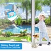 4 Sets Sliding Window Locks with Key, Window Locks for