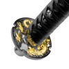Samurai Sword Black Shift Knob Shifter Alloy Katana with Adapters