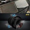 RULLINE 76mm 89mm 102mm Air Filter 3" 3.5" 4" Cold