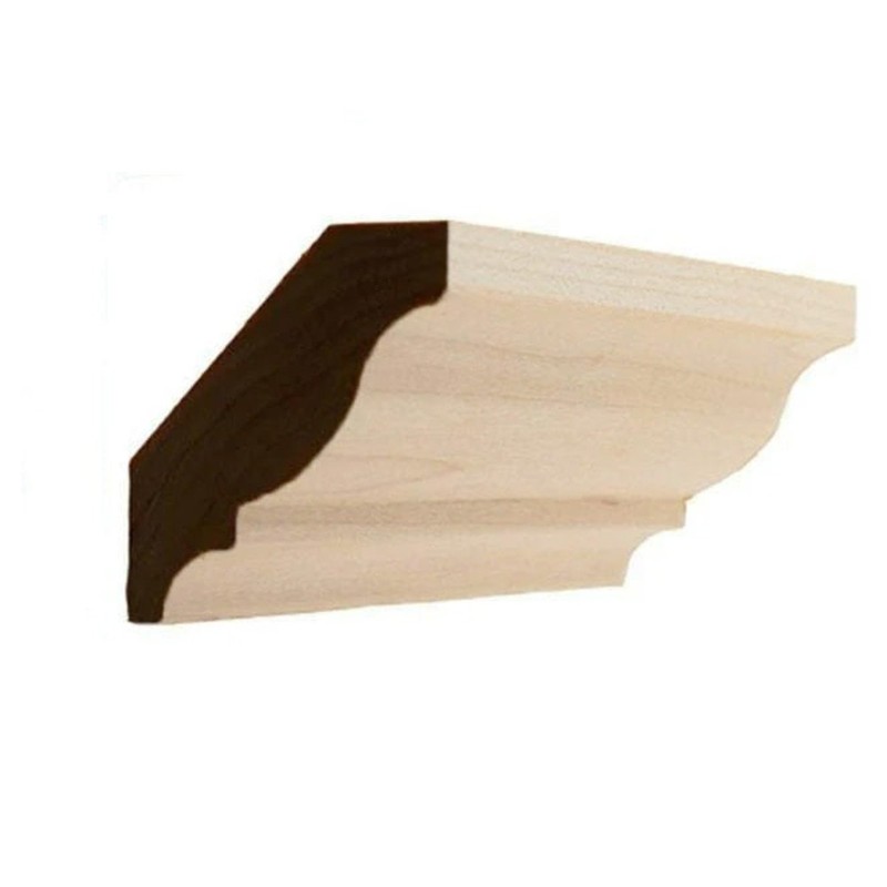 EWCR11 Colonial Crown Moulding Trim, 3/4" x 2-5/8", Poplar, 94"