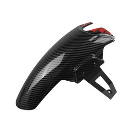 HAONEL Motorcycle Front Fender Mudguard Extender with Bracket Replacement for Guzzi V100 Mandello S 2022-2024(Carbon Fiber Color)