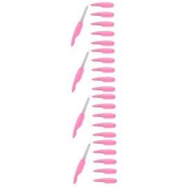 Mikinona 4sets Small Nail Files Set Curved Metal Nail File Kit Manicure Tools for Home Use 6pcs*4