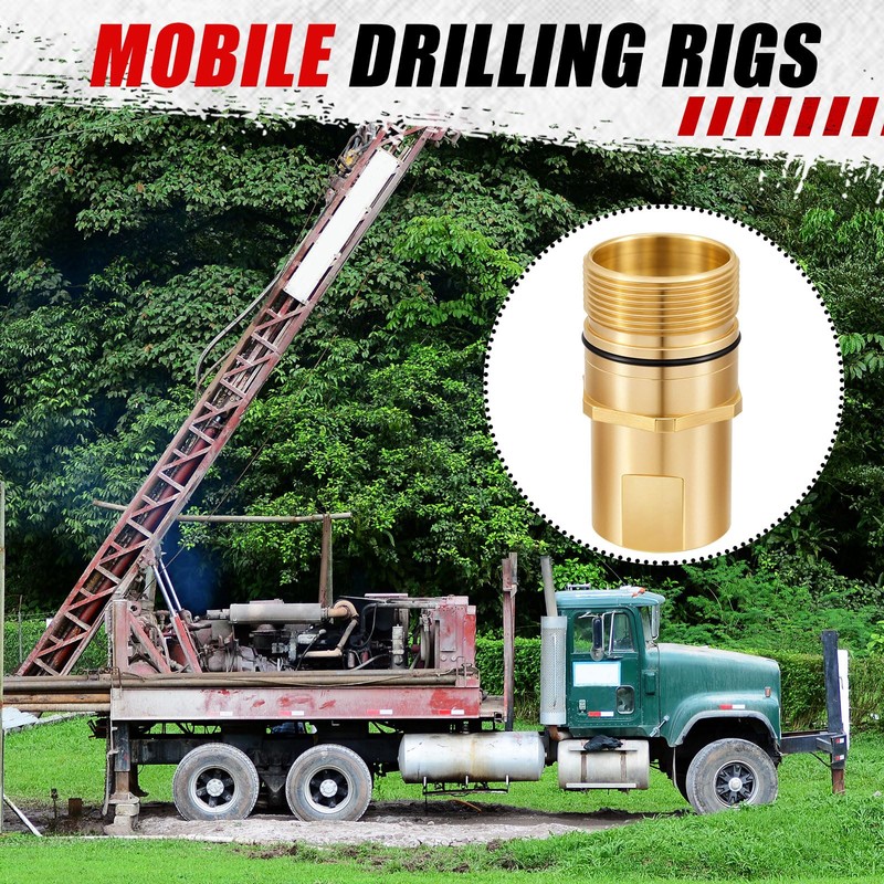 Otoolling Wet-line Wing Nut Hydraulic Quick Disconnect Male Coupler, Heavy