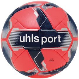 Uhlsport Match Addglue Balls Fluo Red/Navy/Silver 5
