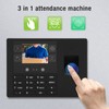 2.8 Inch Biometric Time Clock Multifunction Employee Time Attendance Machine