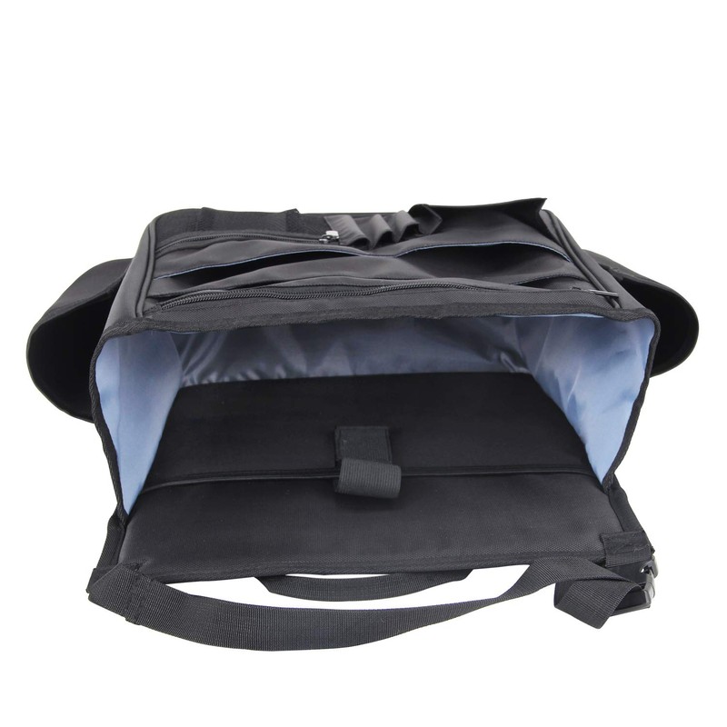 LUXJA Car Front Seat Organizer with Laptop and Tablet Storage