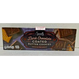 Specially Selected Butter Cookie Coated with Dark Chocolate Flavor 4.41oz Bundle - 2 Boxes