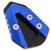 Motorcycle Side Stand Base Kickstand Extension Pad Enlarger Plate Fit