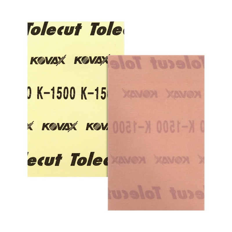 Tolecut PSA Full Sanding Sheets Job-PAK, Assorted Pink-Green-Black, U191-1511A, 3