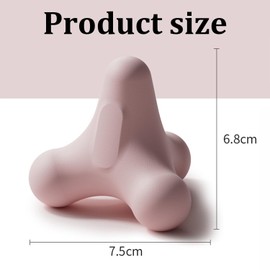 Massageball Triggerpunkt Drücker Faszienball füR FüßE, Kompakter Und Tragbarer RüCkenmassageball Mit Triggerpunkten Schmerzlinderung FußReflexzonenmassage Geeignet füR ArbeitsmüDigkeit