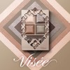 Visee Riche BR-1 Eye Palette, Panoramic Design, Beige Brown, 0.2