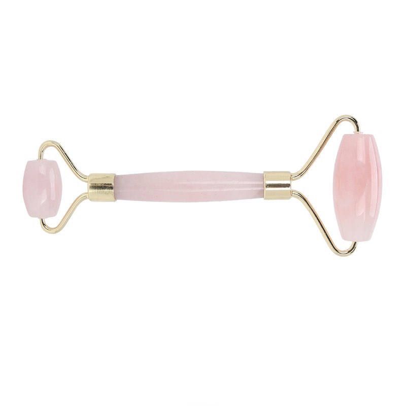 Face Roller Massager Dual Head Natural Roller Massage Tool for