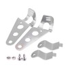 Motorcycle Headlight Bracket, 2Pcs Stainless Steel Headlight Mounting Bracket for