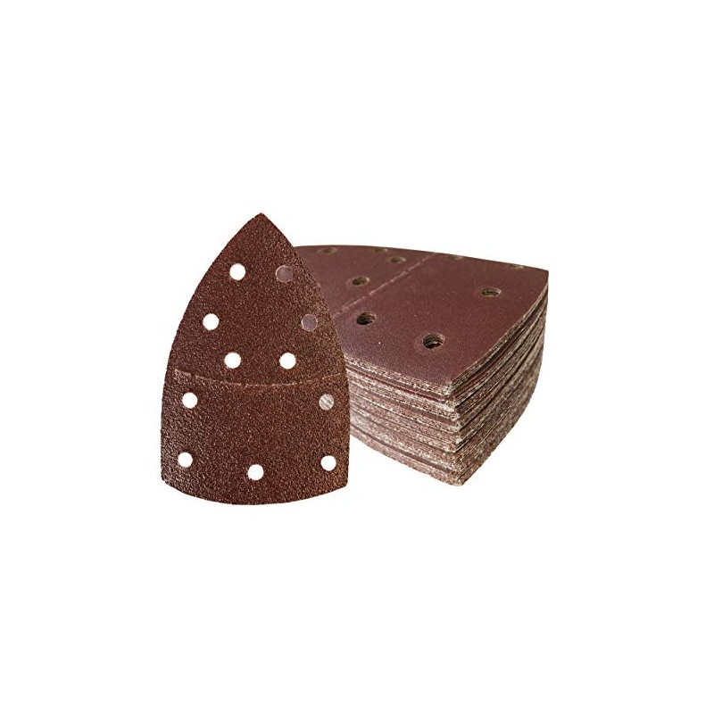 Prio Sanding Triangles │ Velcro Sanding Sheets │ 50 Pieces