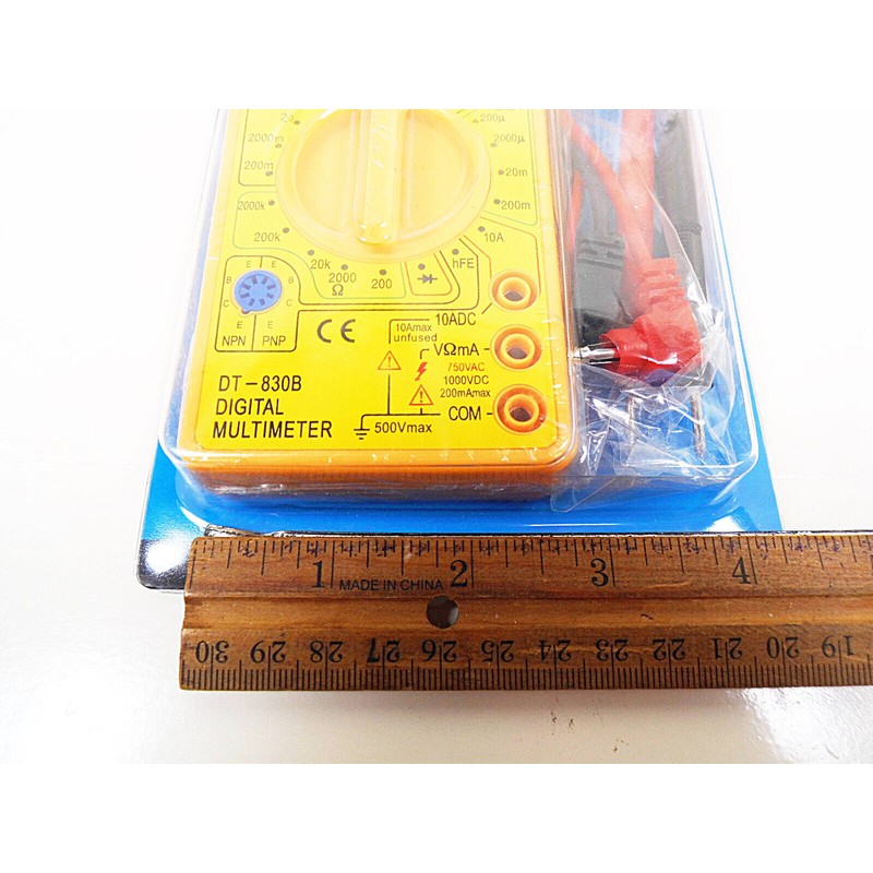 Cal-Hawk Multi Meter AC/DC Digital Continuity Tester Volt Amp Ohmns