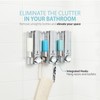 Better Living Products 76345 AVIVA Three Chamber Dispenser, Chrome